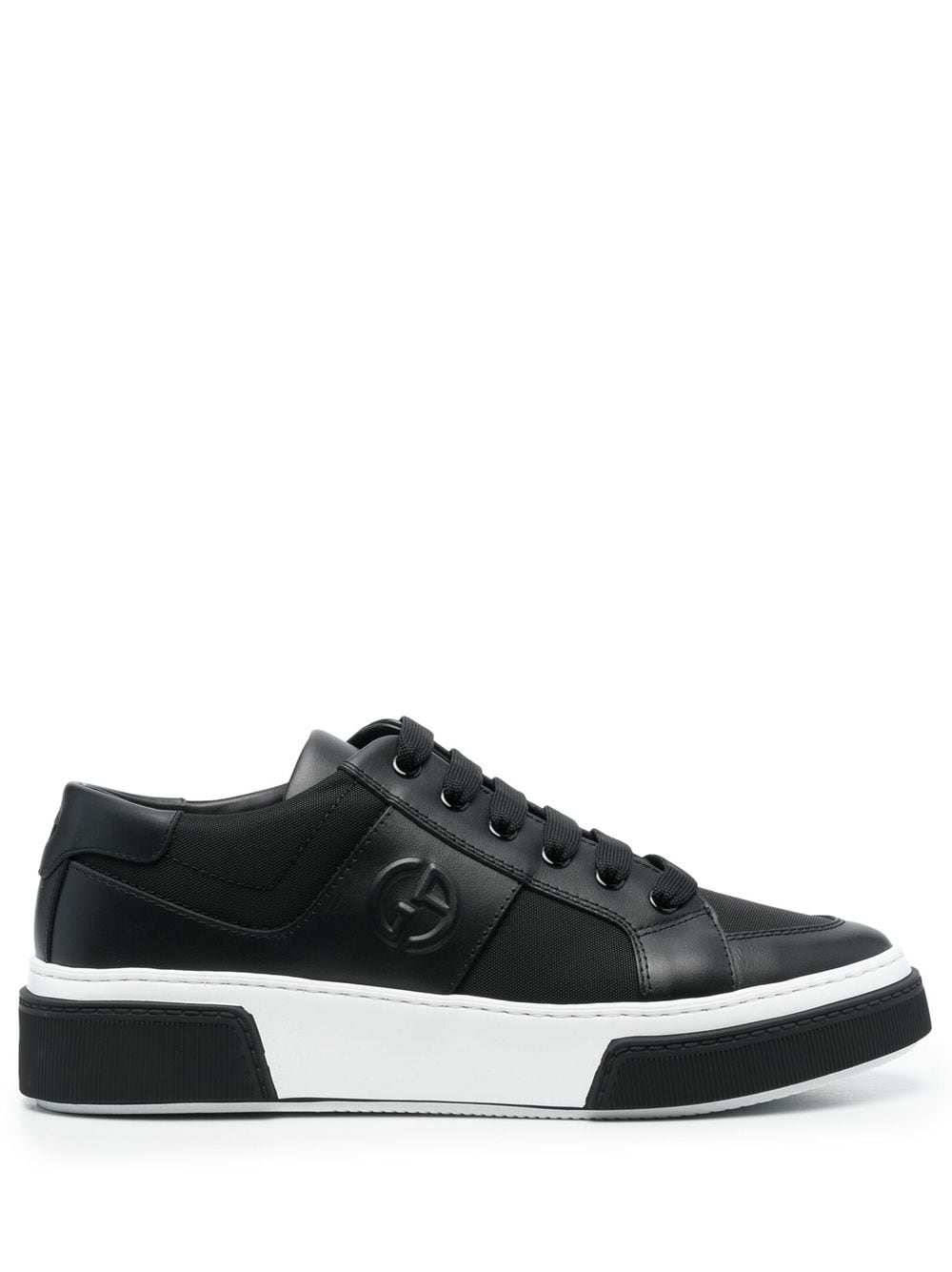 Giorgio Armani Klassische Sneakers - Schwarz von Giorgio Armani