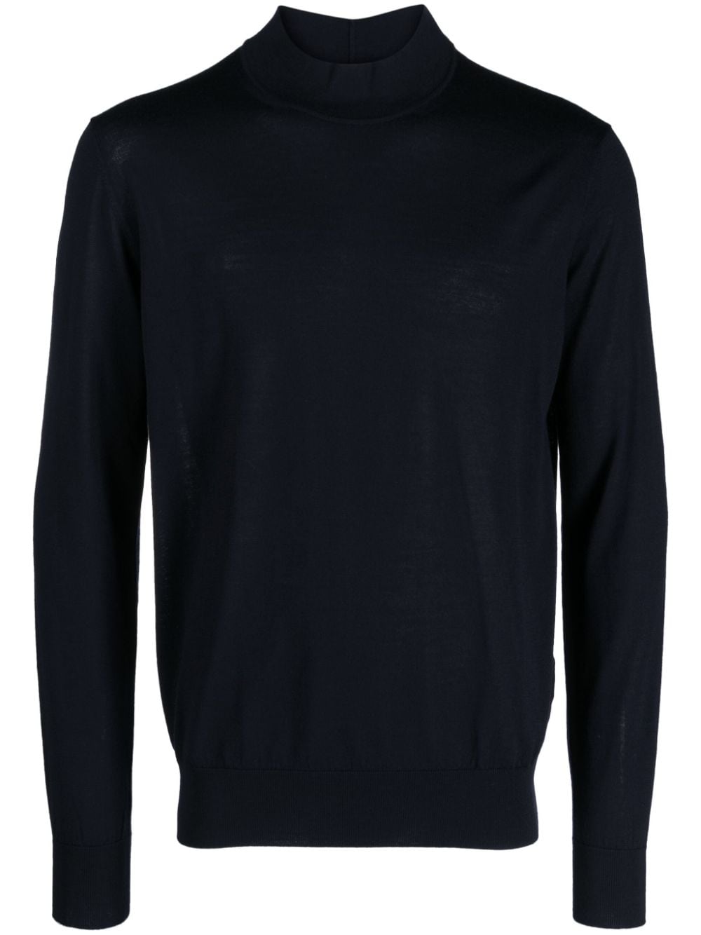 Giorgio Armani Pullover mit Stehkragen - Blau von Giorgio Armani