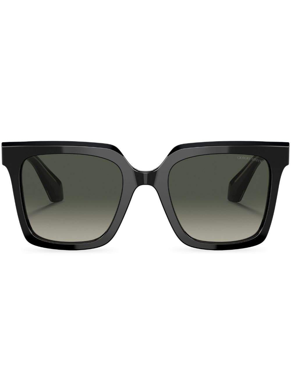 Giorgio Armani Oversized-Sonnenbrille mit Farbverlauf - Schwarz von Giorgio Armani