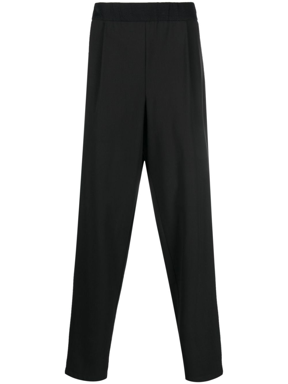 Giorgio Armani Tapered-Hose mit Bundfalten - Schwarz von Giorgio Armani