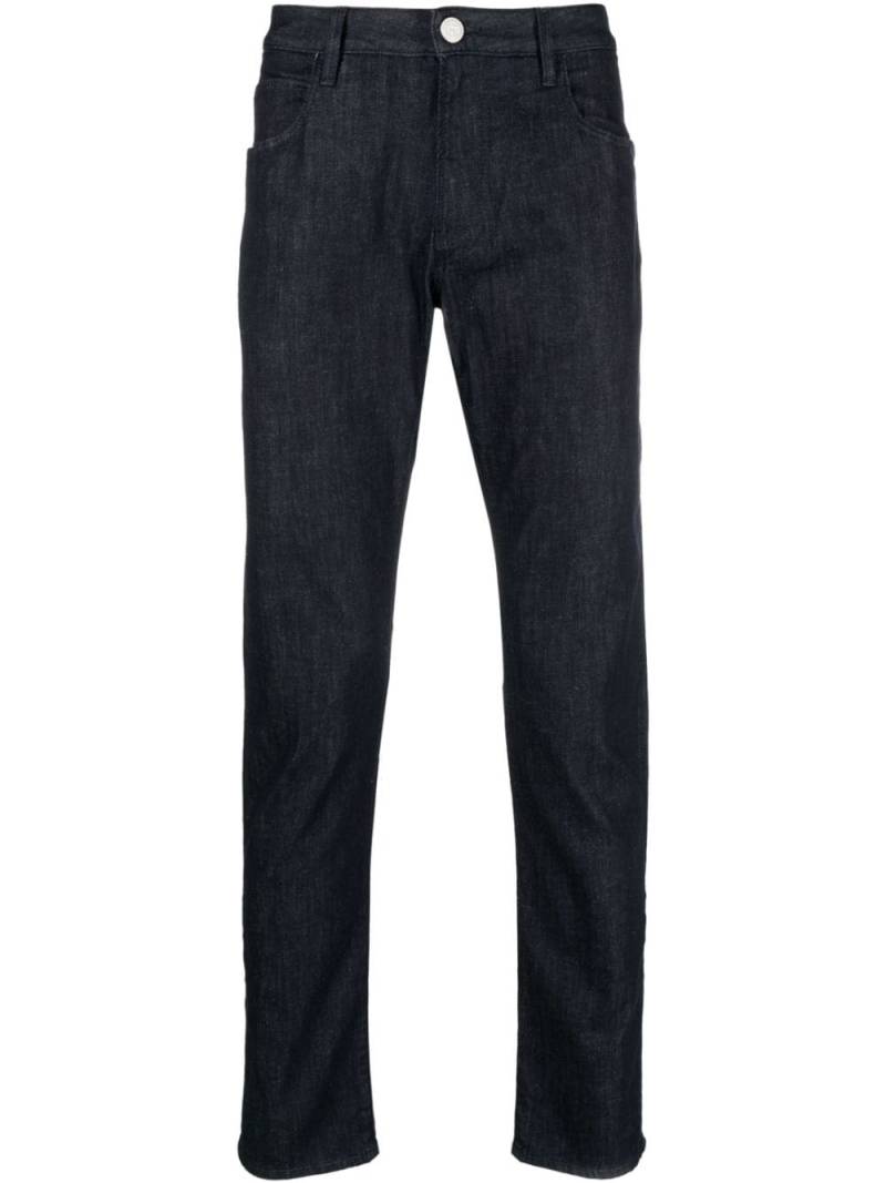 Giorgio Armani Halbhohe Slim-Fit-Jeans - Blau von Giorgio Armani
