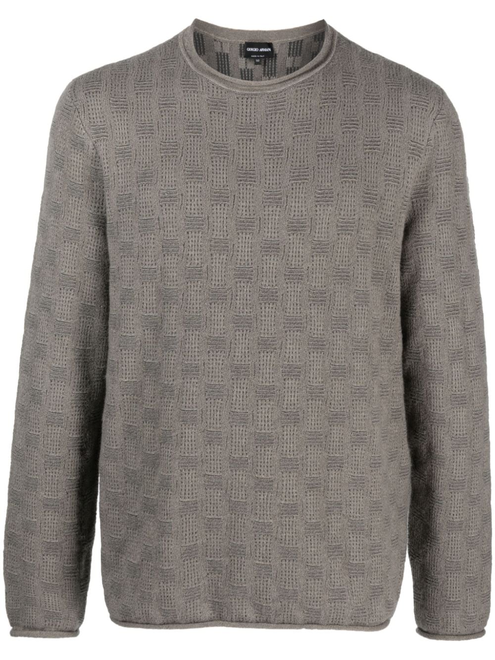 Giorgio Armani Fein gestrickter Pullover - Nude von Giorgio Armani