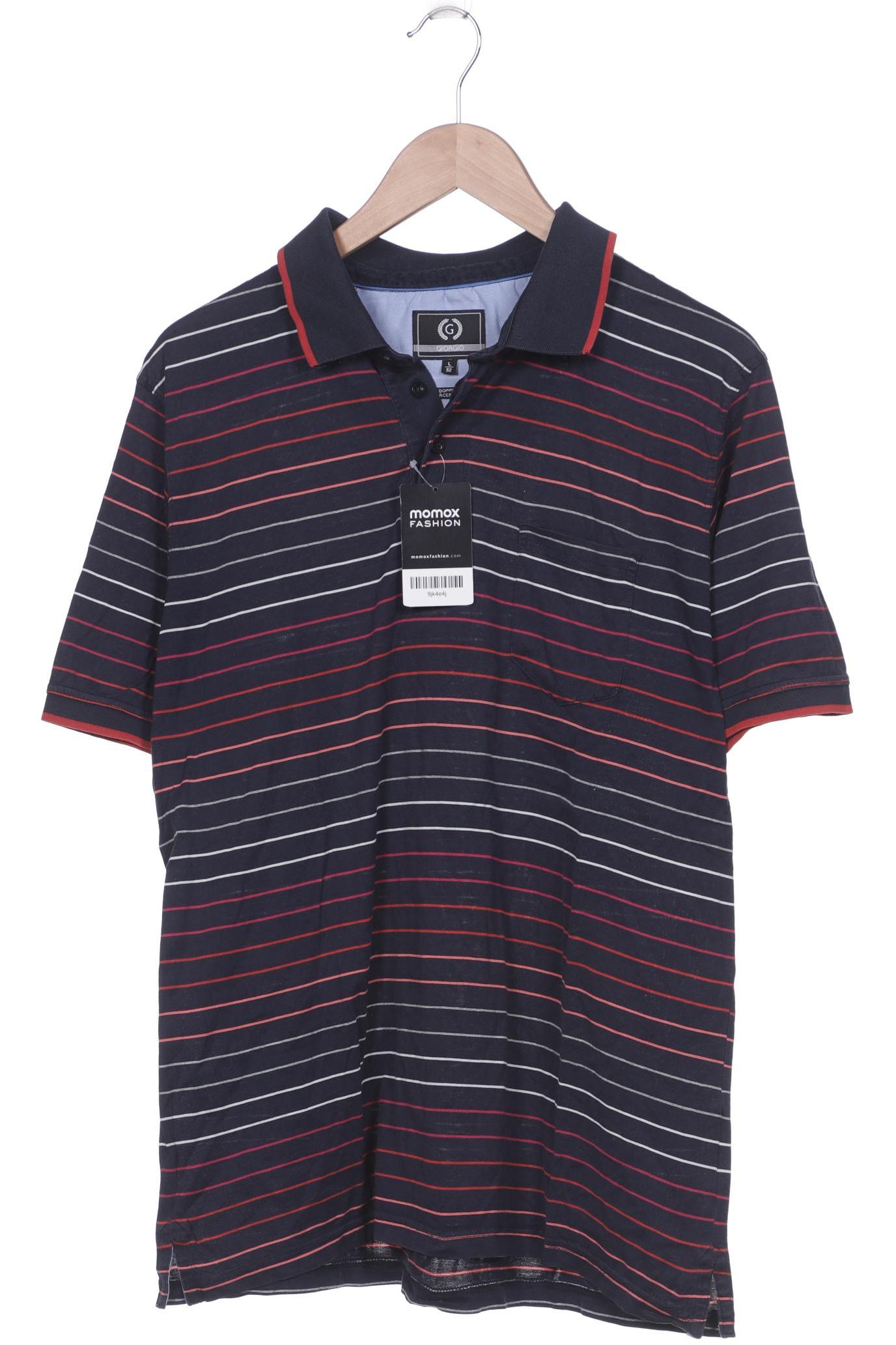 Giorgio Brato Herren Poloshirt, marineblau von Giorgio Brato