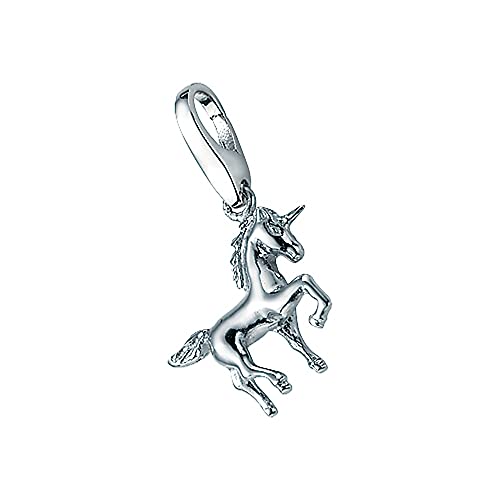 Giorgio Martello Milano Charm Einhorn, Silber 925 Silber, Onesize 925 Sterling Silber von Giorgio Martello Milano