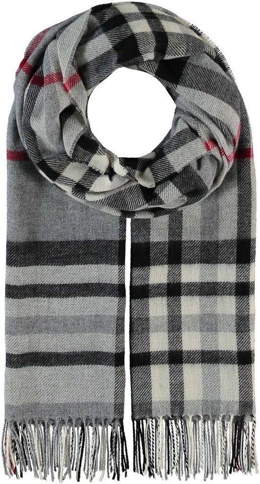 Giorgio Rimaldi Modeschal Polyesterschal, (mit Fransen), Co2 neutral von Giorgio Rimaldi