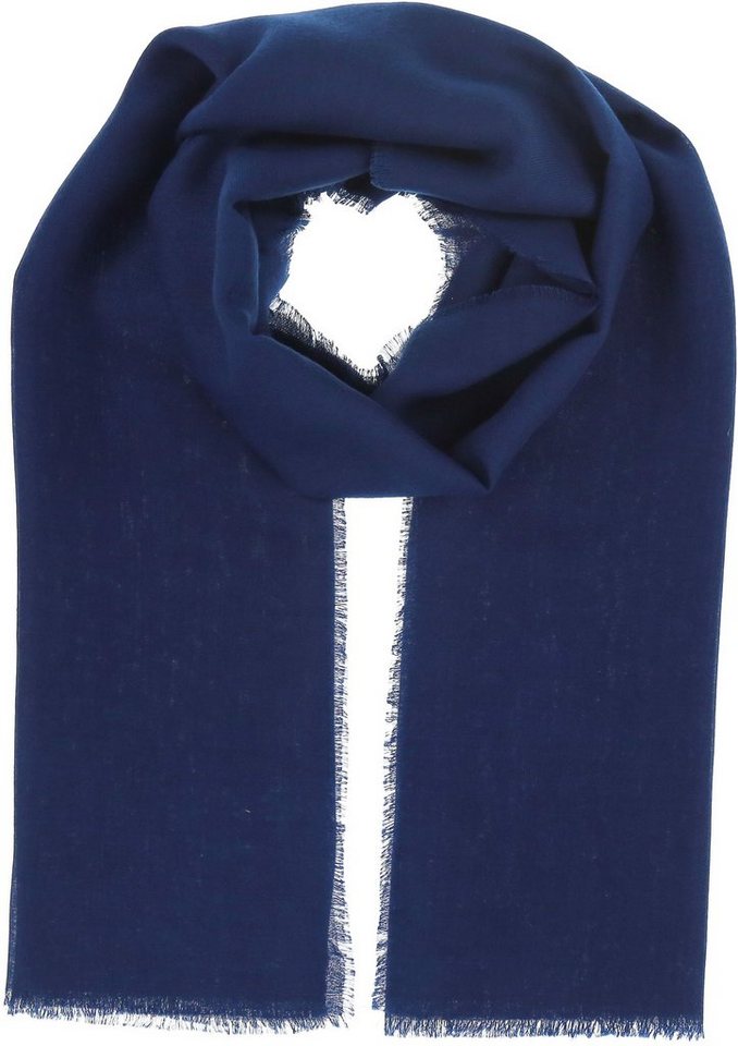 Giorgio Rimaldi Modeschal Polyesterschal, (mit Schnittfransen) von Giorgio Rimaldi