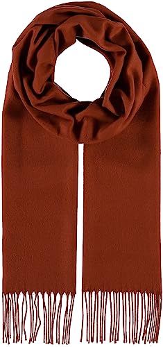 Giorgio Rimaldi Schal 30 x 180 cm - Weicher als Kaschmir - Schal einfarbig für Damen und Herren - Perfekt für Herbst und Winter Rost von Giorgio Rimaldi