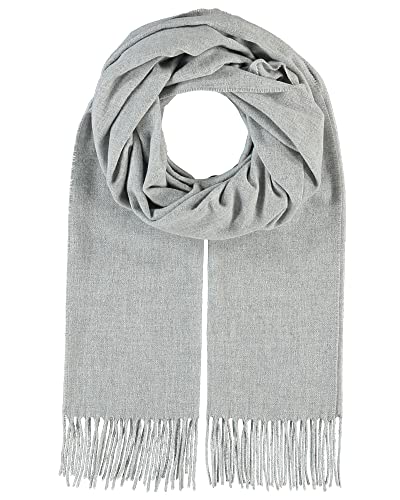 Giorgio Rimaldi Schal Damen und Herren - Wärmend und Hautfreundlich - Weicher Als Kaschmir - Ideales Winter Accessoire - Made In Germany - 35x200cm Silver von Giorgio Rimaldi