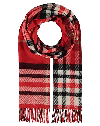 Giorgio Rimaldi Schal kariert für Damen & Herren - 42 x 180 cm - Weicher als Kaschmir - Kariertes Plaid für den Winter - Karo-Schal Made in Germany True Red von Giorgio Rimaldi