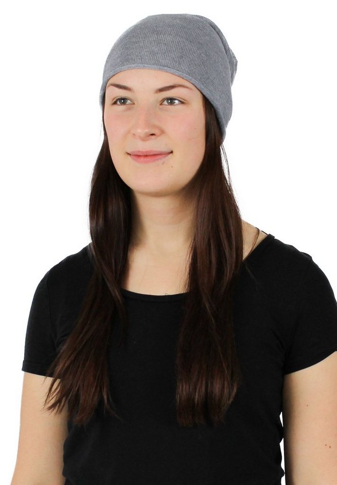 Giorgio Rimaldi Strickmütze Strickmütze in Viskosemischung (ohne Fransen) von Giorgio Rimaldi