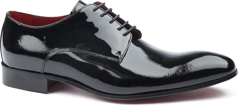 Giorgio Vernice Schwarz Lackschuh - Größe 40 von Giorgio