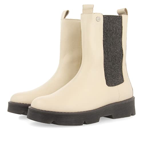 Gioseppo AFIES Bootsschuh, Off-White, 34 EU von GIOSEPPO