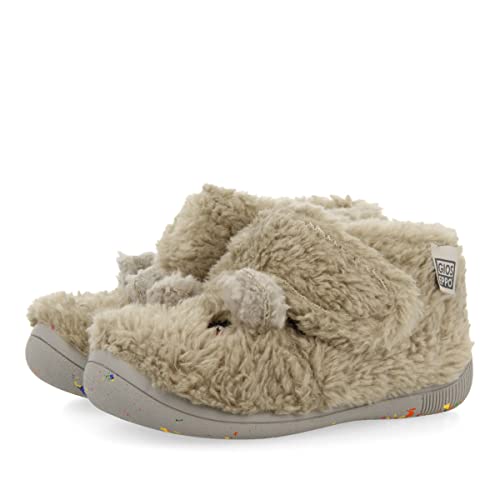 Gioseppo Baby-Jungen DOONBEG Hausschuh, Gris, 24 EU von GIOSEPPO