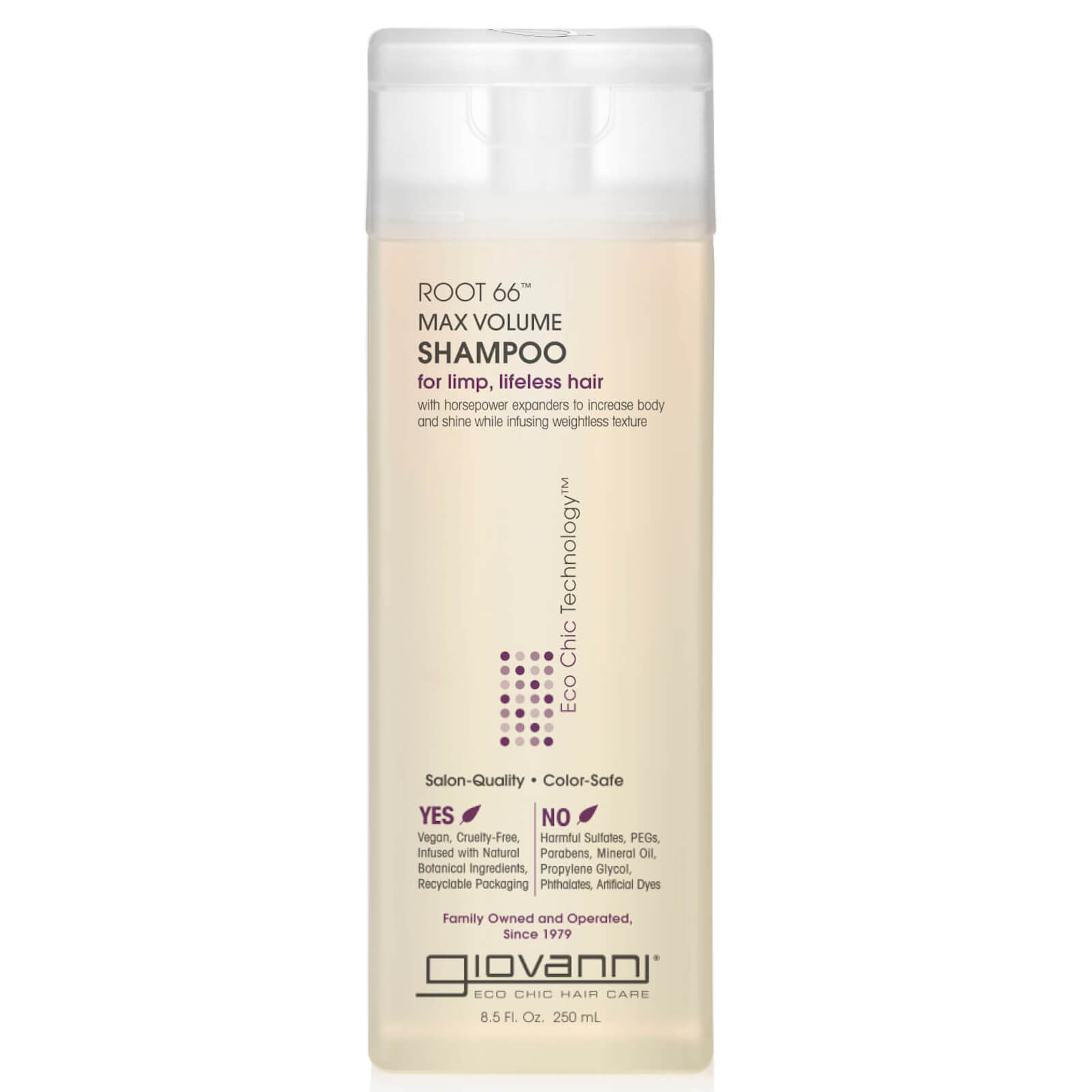 Giovanni Root 66 Max Volume Shampoo 250ml von Giovanni