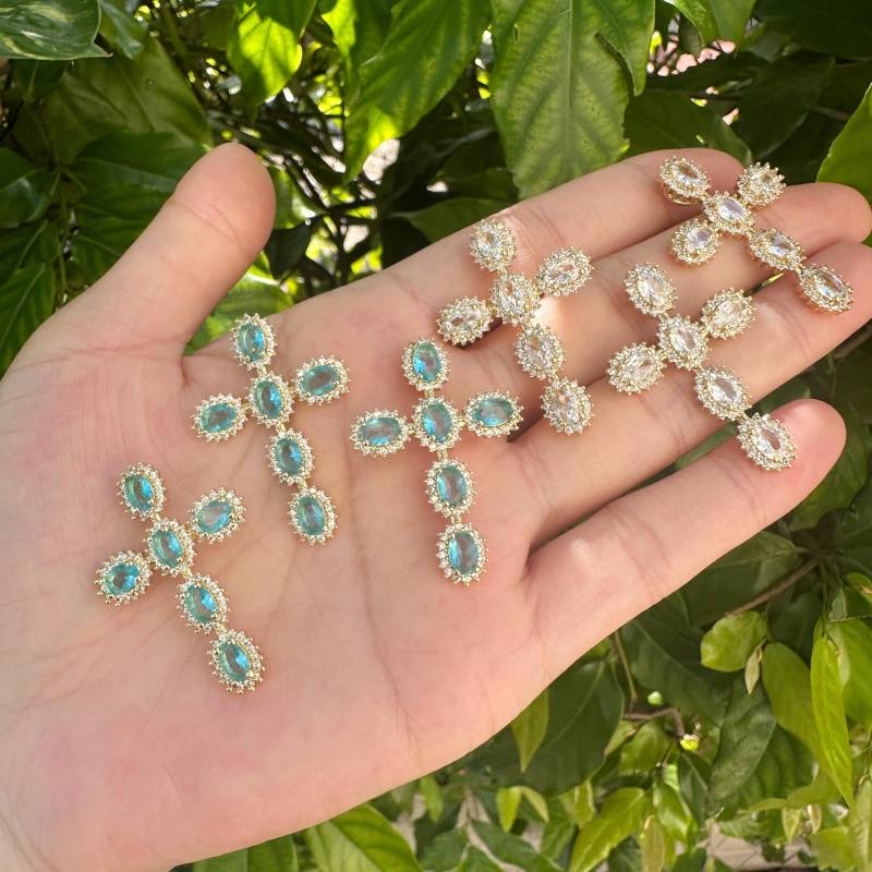 Minimalist Cross Necklace, Waterproof Christian Pendant, Personalized Jewelry, Dainty Religious von Giovinalami