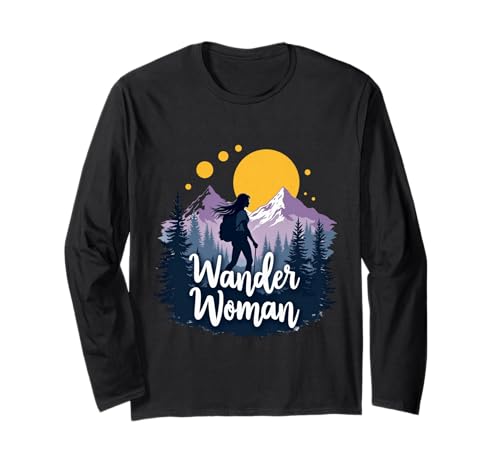 Bergsteigen Damen Wander Design Langarmshirt Bergsteigen Damen Wander Design Langarmshirt von #Gipfelglück