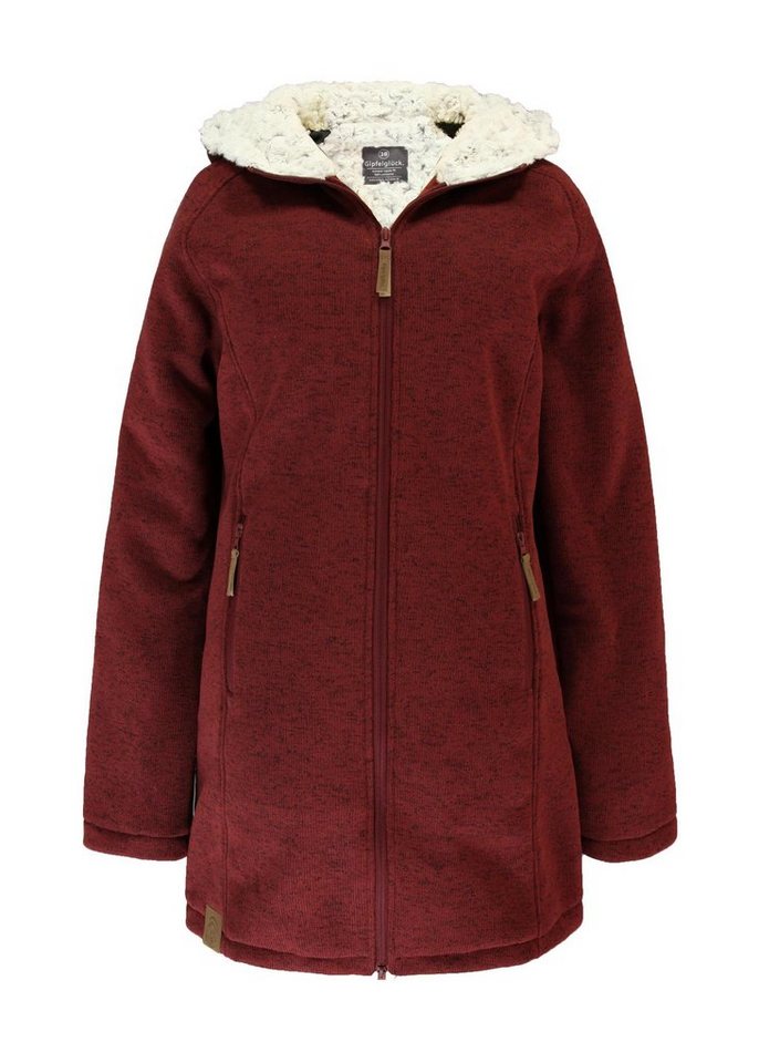 Gipfelglück Fleecejacke Alix für Damen, mit weichem Fellimitat-Futter von Gipfelglück