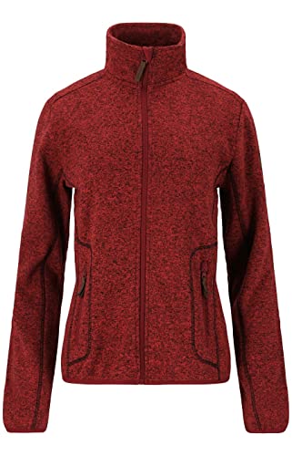 Gipfelglück Ilona Fleecejacke Damen funktioneller Outdoor Midlayer Rococco Red 36 von Gipfelglück