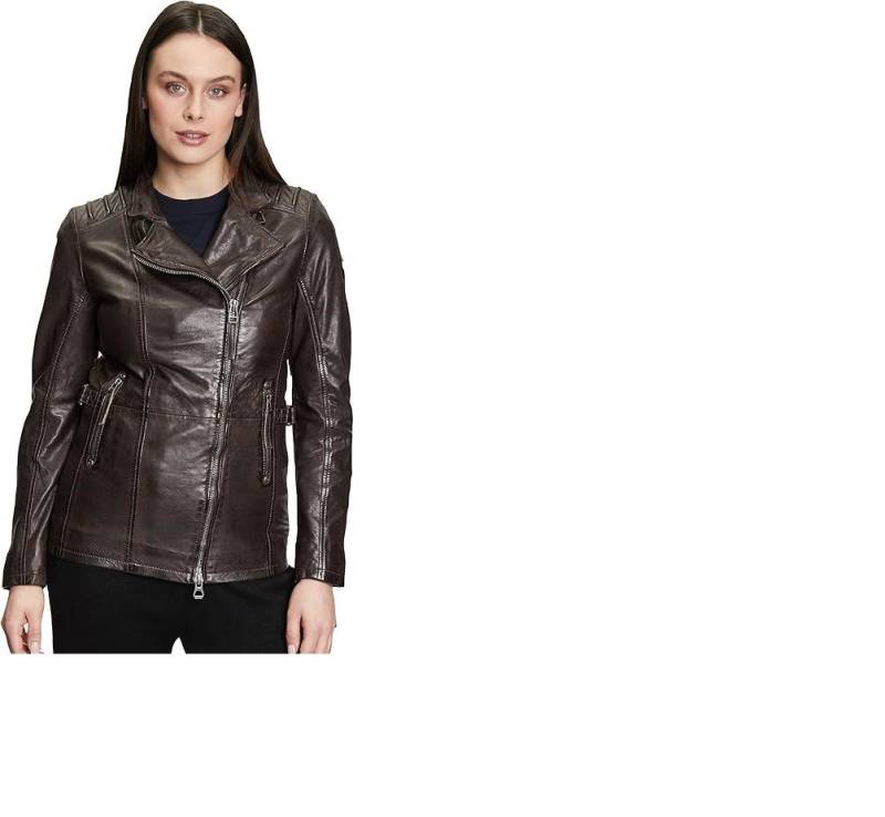 Gipsy by Mauritius Lederjacke Damen Lederjacke Bikerjacke Lammnappa Braun von Gipsy by Mauritius