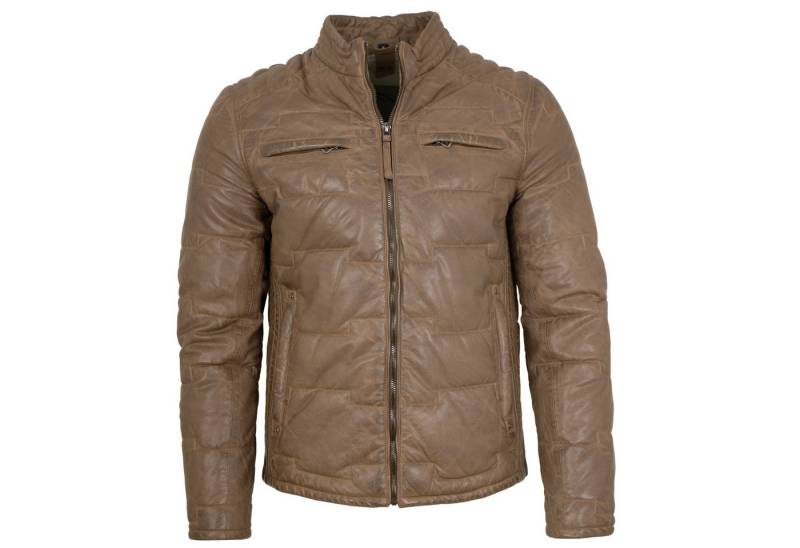 Gipsy by Mauritius Lederjacke GMAplin Gipsy- Herren Lederjacke Steppjacke Lammnappa taupe von Gipsy by Mauritius
