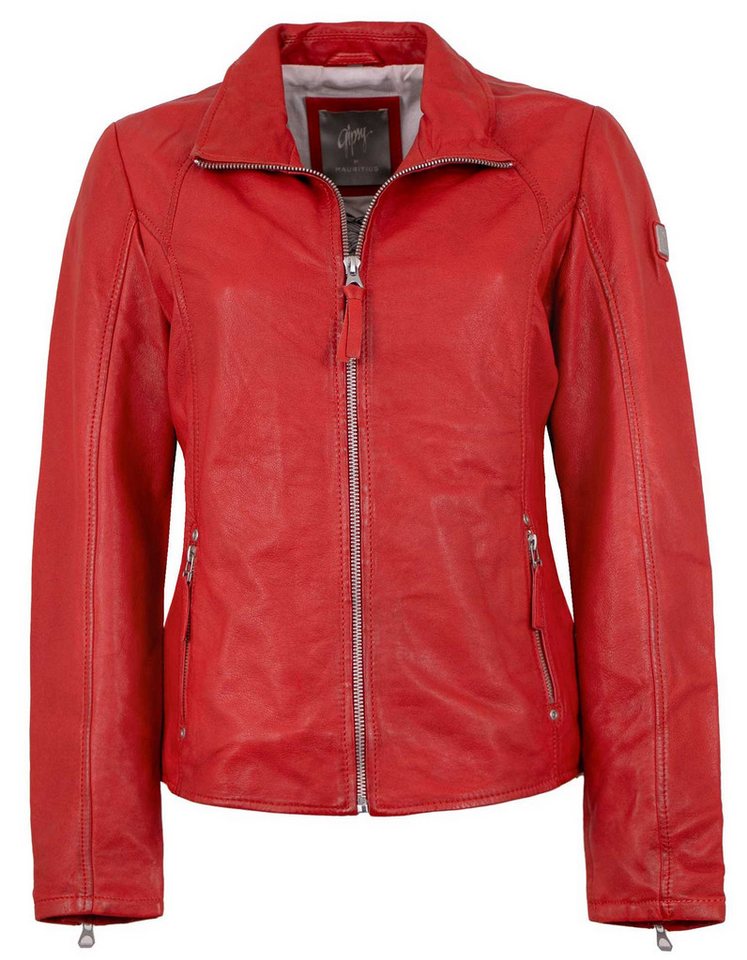 Gipsy by Mauritius Lederjacke GWEleen Gipsy by Mauritius - Damen Lederjacke Lammnappa rot von Gipsy by Mauritius