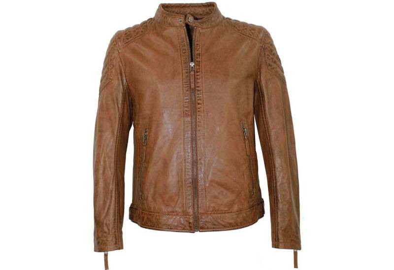 Gipsy by Mauritius Lederjacke Gipsy - Herren Lederjacke Lammnappa cognac Pflanzlich gegerbt von Gipsy by Mauritius
