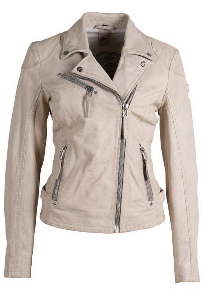 Gipsy by Mauritius Lederjacke Mauritius Damen Lederjacke PGG LABAGV (PERFECTO) - Cream von Gipsy by Mauritius