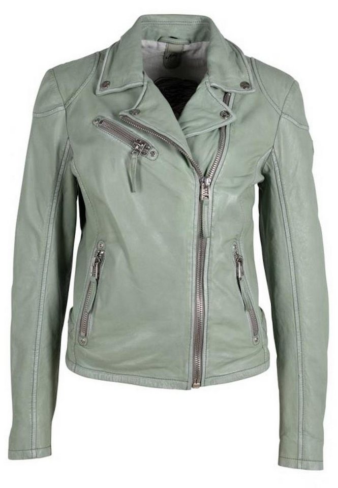 Gipsy by Mauritius Lederjacke Mauritius Damen Lederjacke PGG LABAGV (PERFECTO) - Frosty green von Gipsy by Mauritius