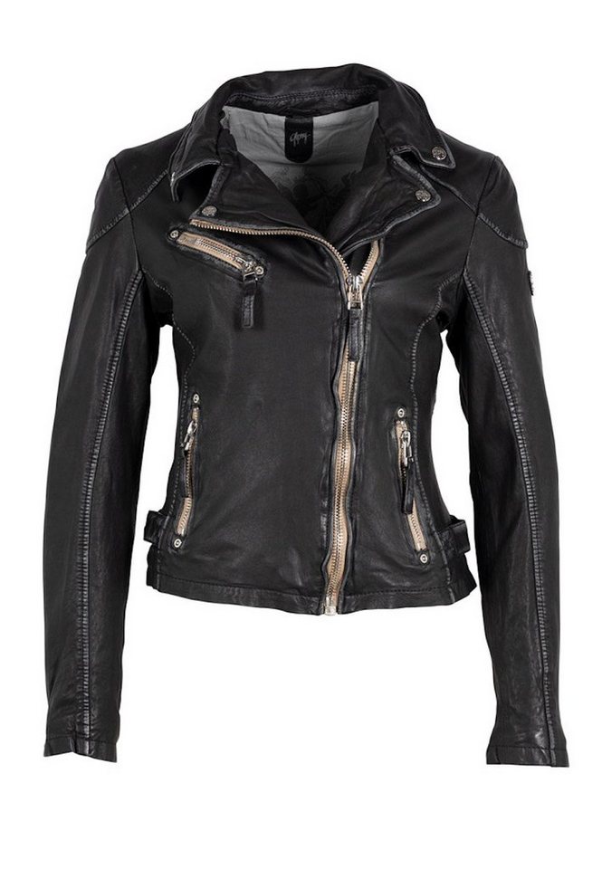 Gipsy by Mauritius Lederjacke Mauritius Damen Lederjacke PGG LULV (PERFECTO) - Black von Gipsy by Mauritius