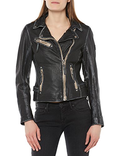 GIPSY Perfecto Lederjacke S schwarz von Gipsy
