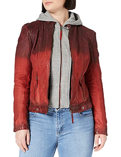 Gipsy Cascha LAMOV Frauen Lederjacke rot XXL 100% Leder Basics von Gipsy