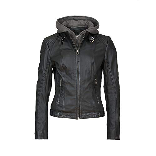 Gipsy Damen Cacey Legv Jacke, Schwarz, 36 von Gipsy