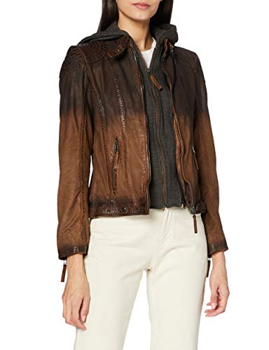 Gipsy Damen GGCascha LAMOV Jacke, Antique Brown, X-Large von Gipsy