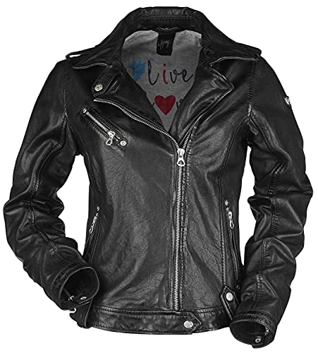 Gipsy Damen Gfamos Lamaxv Jacke, schwarz, 42 von Gipsy