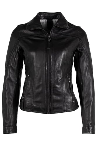 Gipsy Damen Lederjacke - GWCaitlin RF - Regular Fit - Schwarz - XL von Gipsy