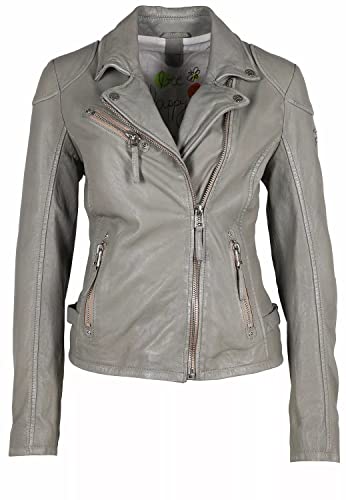 Gipsy Damen PGG S22 LABAGV Leather Jacket, sage, 32 von Gipsy