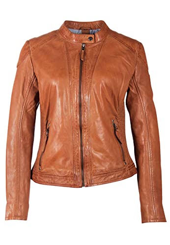 Gipsy GWDanie LAAV Damen Lederjacke (M, Cognac) von Gipsy