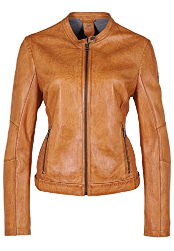 Gipsy GWMimmy LBV Damen Lederjacke (XXL, Camel) von Gipsy