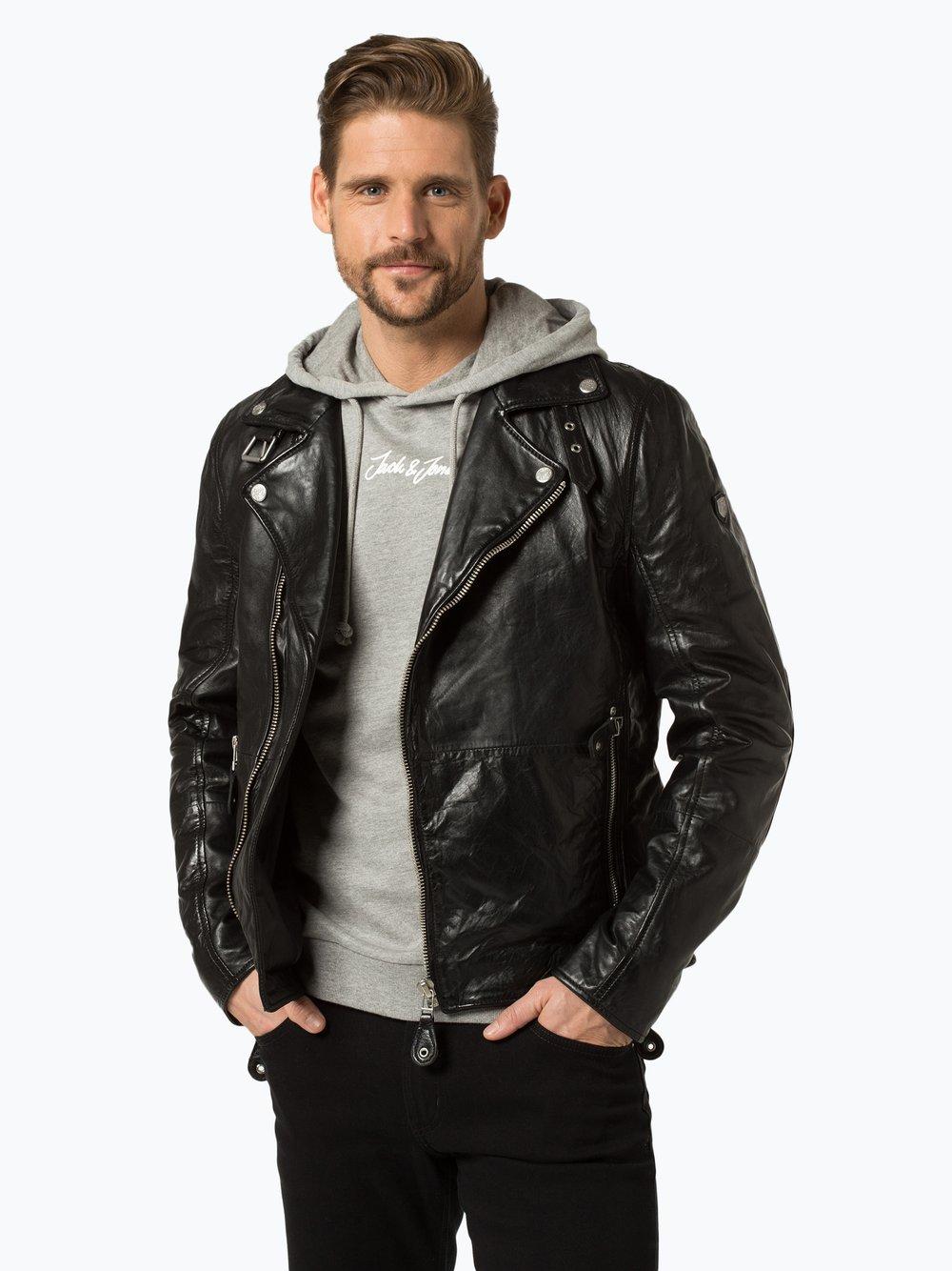 Gipsy Lederjacke Herren, schwarz von Gipsy