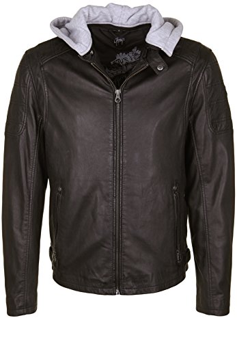 Mauritius Rylo LAKEV Männer Lederjacke schwarz L 100% Leder Basics von Gipsy
