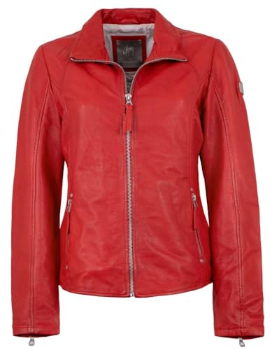 Gipsy by Mauritius - Damen Lederjacke Lammnappa rot Größe L von Gipsy