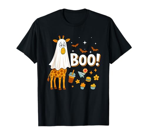 Giraffe Boo Lustiges Halloween-Kostüm für Männer, Frauen, Kinder, Mädchen T-Shirt von Giraffe Boo Cute Halloween Costume For All Ages
