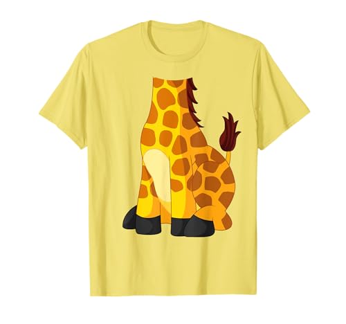 Giraffe Costume Shirts Gelb Giraffe Kostüm T-Shirt Unisex-Kinder, Herren, Damen, Unisex-Erwachsene Kurzarm Klassische Passform S Kleines 15-16 Giraffe Costume Shirts Gelb Giraffe Kostüm T-Shirt Unisex-Kinder, Herren, Damen, Unisex-Erwachsene Kurzarm Klassische Passform S Kleines 15-16 von Giraffe Costume Shirts
