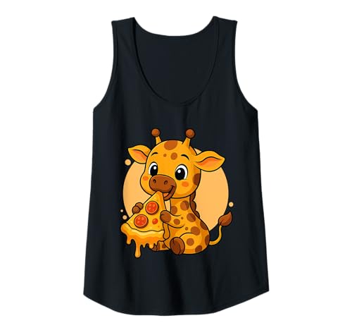 Damen Lustige Giraffe isst Pizza Grafik Jungen Mädchen Giraffe Liebhaber Tank Top Damen Lustige Giraffe isst Pizza Grafik Jungen Mädchen Giraffe Liebhaber Tank Top von Giraffe Eating Pizza Graphic Design