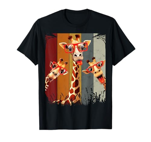 Lustiges Safari-Tier-Giraffen-Hemd für Damen und Herren, afrikanisch T-Shirt Lustiges Safari-Tier-Giraffen-Hemd für Damen und Herren, afrikanisch T-Shirt von Giraffe Gifts For Women Men Animal Safari Outfit