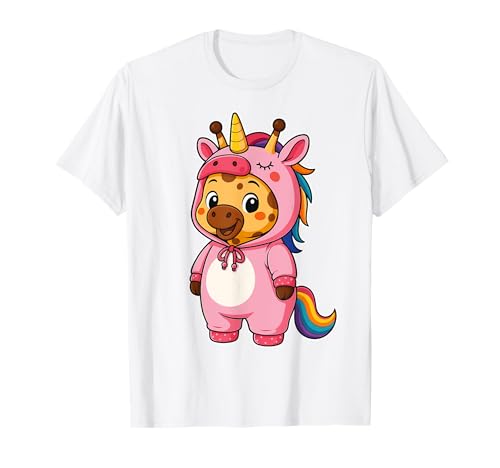Kawaii Giraffe im Einhorn Kostüm für Mädchen Kinder Einhorn T-Shirt Kawaii Giraffe im Einhorn Kostüm für Mädchen Kinder Einhorn T-Shirt von Giraffe In Unicorn Costume Kawaii Design