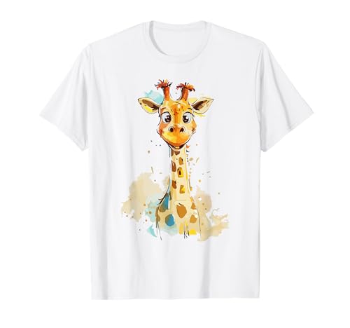 Niedliche Giraffe Süßes Kinder Design T-Shirt Niedliche Giraffe Süßes Kinder Design T-Shirt von Giraffe Kinder Tiere Süß Lustig Farbenfroh Zoo