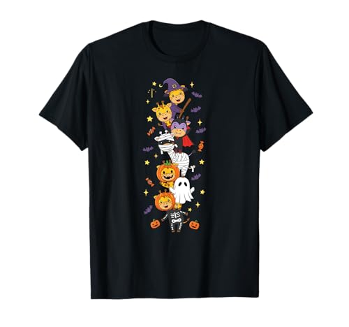 Lustige Giraffe Hexe Vampir Geist Halloween Kinder Herren Damen T-Shirt Lustige Giraffe Hexe Vampir Geist Halloween Kinder Herren Damen T-Shirt von Giraffe Lovers Halloween Skeleton Mummy Outfits