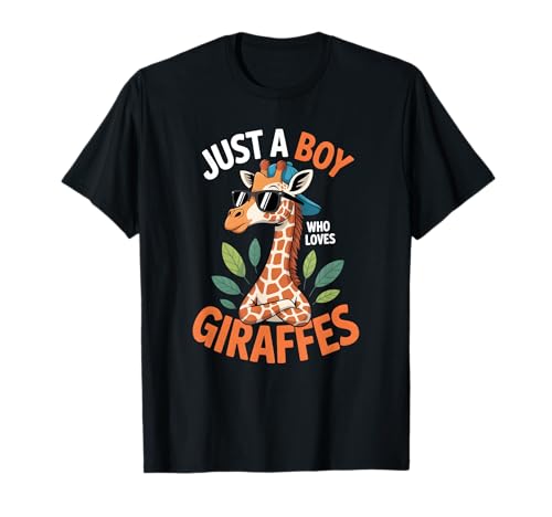 Jungen Giraffe T-Shirt von Giraffe Shirts & Gifts for Boys
