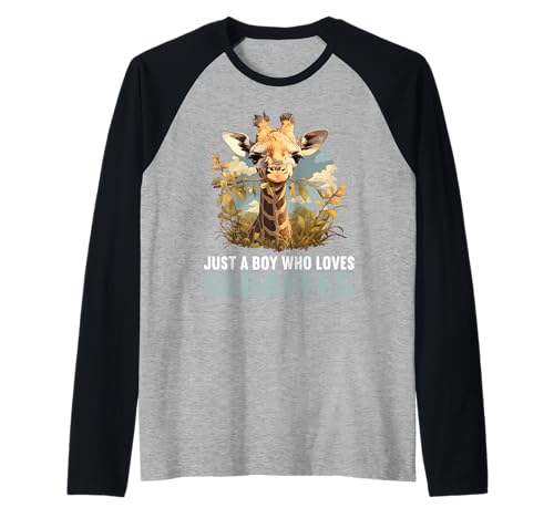 Herren Giraffen Giraffe Raglan Herren Giraffen Giraffe Raglan von Giraffen Giraffe Tier Shop